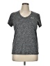 Under Armour 100% Polyester Gray Active T-Shirt Size XL - photo 1