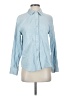 Splendid 100% Cotton Blue Long Sleeve Button-Down Shirt Size S - photo 1