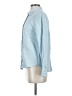 Splendid 100% Cotton Blue Long Sleeve Button-Down Shirt Size S - photo 5