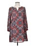 Paper Crown 100% Polyester Paisley Red Casual Dress Size XXS (petite) - photo 1