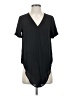 Madewell 100% Polyester Black Short Sleeve Blouse Size XS - photo 1