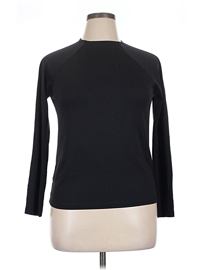 Pre-owned Won Hundred Long Sleeve Turtleneck In Black