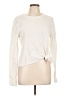 TeXTURE & THREAD Madewell Ivory Long Sleeve Top Size L - photo 1