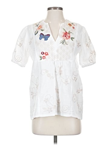 Johnny Was Short Sleeve Blouse (view 1)