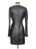 BCBGMAXAZRIA Metallic Silver Cocktail Dress Size 4 - photo 2