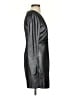 BCBGMAXAZRIA Metallic Silver Cocktail Dress Size 4 - photo 4