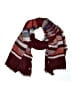 Unbranded Plaid Burgundy Scarf One size - photo 1
