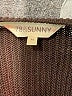 78 & Sunny 100% Polyester Black Cardigan Size M - photo 7