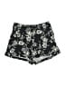 Tahari Floral Black Shorts Size S - photo 1