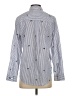 Rails Stripes Blue Long Sleeve Button-Down Shirt Size S - photo 2