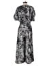 Donna Morgan Paisley Black Jumpsuit Size 4 - photo 2