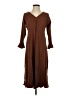 Assorted Brands Brown Casual Dress Size S - photo 1