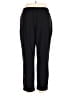 Lands' End Solid Black Casual Pants Size 14 - 16 - photo 2
