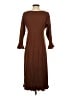 Assorted Brands Brown Casual Dress Size S - photo 2