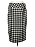 Grace Houndstooth Gray Formal Skirt Size 10 - photo 1