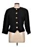 Escada by Margaretha Ley 100% Wool Black Jacket Size EU 42 / US 12 - photo 1
