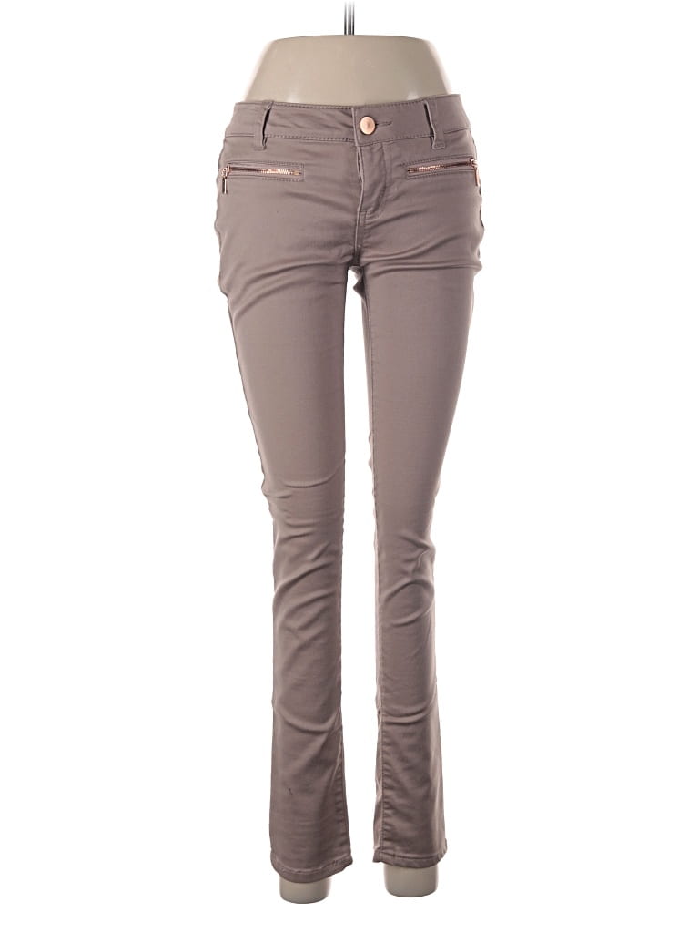 Pre-owned Fire Los Angeles Jeans In Gray