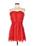 Bebe Hearts Red Cocktail Dress Size M - photo 1