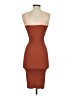 Bebe Color Block Brown Cocktail Dress Size S - photo 2