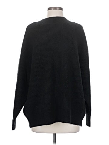 Pure Navy Turtleneck Sweater (view 1)