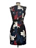 Cynthia Steffe 100% Polyester Graphic Blue Cocktail Dress Size 0 - photo 2