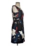 Cynthia Steffe 100% Polyester Graphic Blue Cocktail Dress Size 0 - photo 4