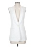 BCBGMAXAZRIA Solid White Tuxedo Vest Size XXS - photo 1