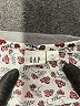 Gap 100% Rayon Ivory Red 3/4 Sleeve Blouse Size XL - photo 7