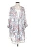Ulla Popken 100% Polyester White Kimono Size 2 - photo 1