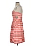 Taylor 100% Polyester Stripes Red Casual Dress Size 2 - photo 5