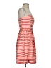 Taylor 100% Polyester Stripes Red Casual Dress Size 2 - photo 4