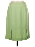 Casual Corner Solid Green Formal Skirt Size 4 - photo 1