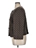 J.Jill 100% Cotton Argyle Brown Jacket Size XL - photo 5