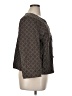 J.Jill 100% Cotton Argyle Brown Jacket Size XL - photo 4