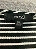 Very J Stripes Black Casual Dress Size 3X - photo 4