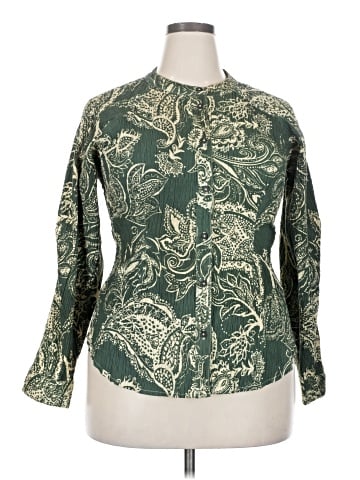 Mara Hoffman Long Sleeve Blouse (view 1)