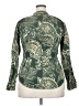 Mara Hoffman Green Long Sleeve Blouse Size 2X - photo 2