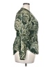 Mara Hoffman Green Long Sleeve Blouse Size 2X - photo 4
