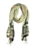 Unbranded Green Tan Scarf One size - photo 1