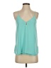 Cooper & Ella 100% Polyester Teal Blue Sleeveless Blouse Size S - photo 1