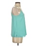 Cooper & Ella 100% Polyester Teal Blue Sleeveless Blouse Size S - photo 4