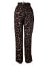 Emery Rose Animal Print Brown Casual Pants Size S - photo 2