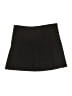 Unbranded Solid Black Casual Skirt Size XL - photo 2