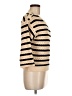 Marled Stripes Tan Pullover Sweater Size M - photo 4