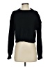 Shein 100% Acrylic Solid Black Pullover Sweater Size 4 - photo 1