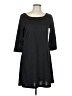 Annalee + Hope Solid Black Casual Dress Size L - photo 1