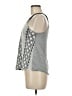 Rewind Silver Sleeveless Blouse Size M - photo 5