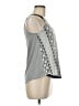 Rewind Silver Sleeveless Blouse Size M - photo 4
