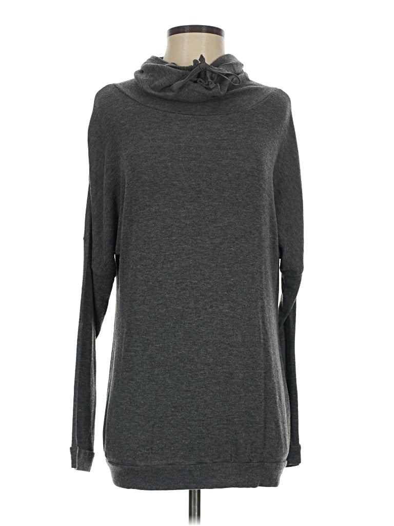 Pre-owned Falls Creek Turtleneck Sweater In Gray