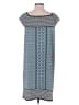 Max Studio Print Blue Black Casual Dress Size M (estimated) - photo 2